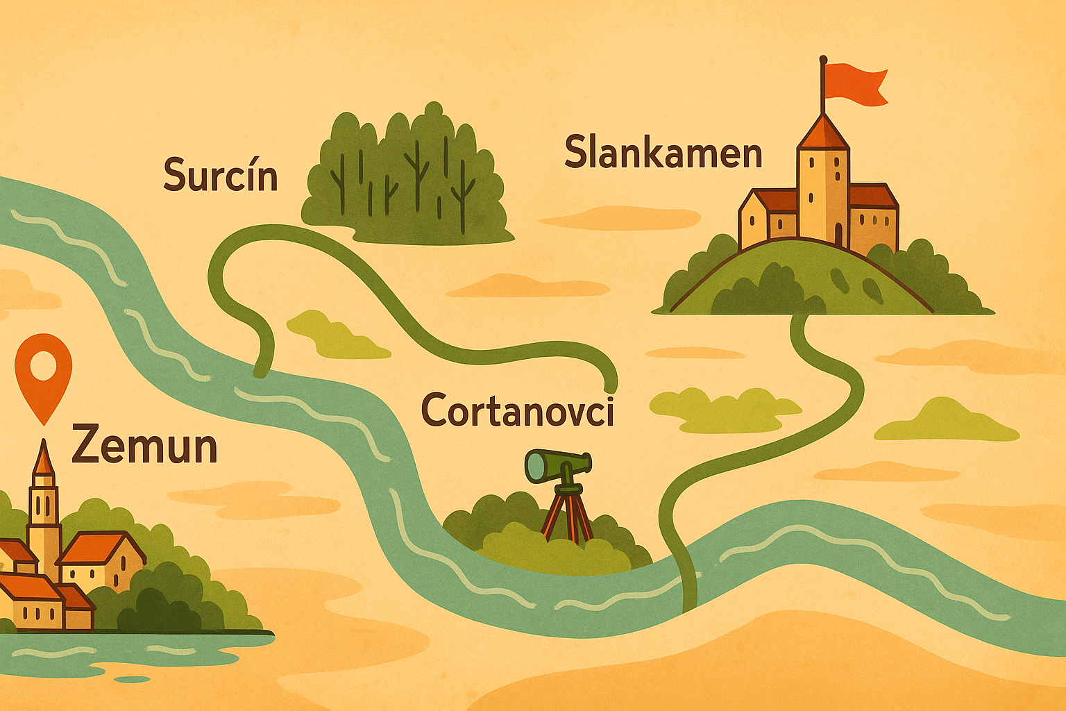 Ruta Zemun - Slankamen